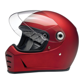 Biltwell - Lane Splitter Helmet - Flat Red (ECE - DOT)