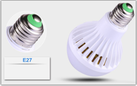 Security LED - PIR motion bulb E27 - 5W - wide angle