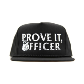 Rusty Butcher - Snapback Cap - Prove it, Officer!