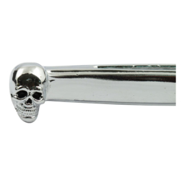 Skull Handlebar Levers - Chrome - Harley-Davidson 97-up