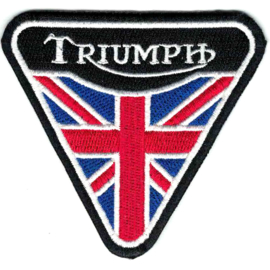 PATCH - triangle -  Union Jack - TRIUMPH