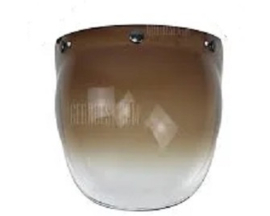 Bubble Visor - Smoke / Brown Gradient - Bubble Shield