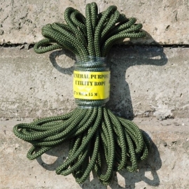 Utility Rope - Zwart / Camouflage / Groen - Touw