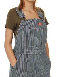 Dickies - Retro Bib Overall - Hickory Striped XS W30