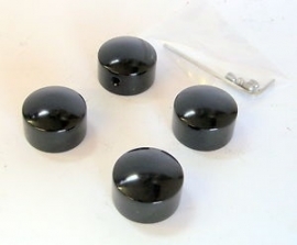 HEAD BOLT COVER KIT - BLACK