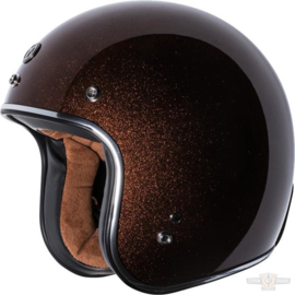 T-50 Torc 3/4 Open Face Helmet Rootbeer Mega Flake