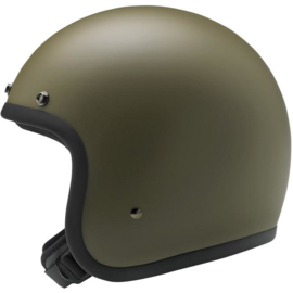 BiltWell Bonanza Helmet - Flat Olive Green (DOT)