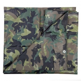 Tarp / Tarpaulin - 4 x 2.8 mtr - Woodland Camouflage