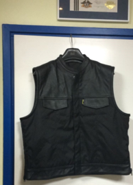 Para-Aramid & Cordura Vest - Cut Off - High Grade Leather 4XL/5XL