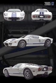 Poster - 2005 Ford GT - Ford USA