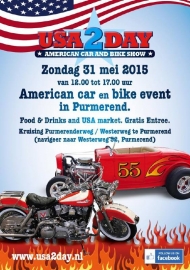 x 2015/05, 31 may - USA2DAY Purmerend - Car & Bike Show - GRATIS!