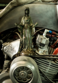 Madonna with the Pistons - statue - Limited series - Bronze