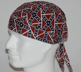 Bandana Cap - Rebel - Multi Flag