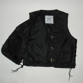 Leather Vest - X-treme Biker - Fostex