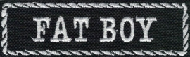 295 - PATCH - Flash / Stick with rope design - FAT BOY
