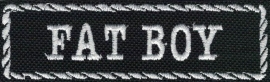 PATCH - Flash / Stick with rope design - FAT BOY