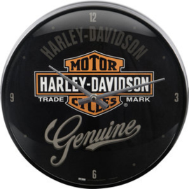 Harley-Davidson:  Genuine Biker Wall Clock