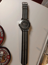 Wristwatch - KNM - Silver Dutch Coin 1960 NATO band