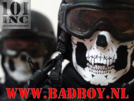 Face Mask - Half - Skull - Biker - warm & water resistant