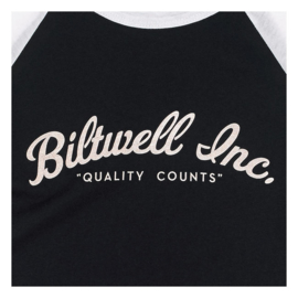 Biltwell Inc. - Quality Counts 3/4 Sleeve Jersey Shirt-M only