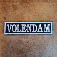 PATCH - Flash / Stick - VOLENDAM  - Black & White