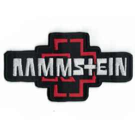 145 - PATCH - Rammstein logo - RED
