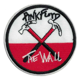 Round PATCH - PINKFLOYD - THE WALL - Crossed hammers