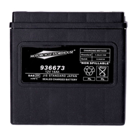 Hi Power AGM sealed battery. 12v, 14ah. 240-CCA