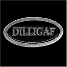 P206 - Pin - DILLIGAF (oval)