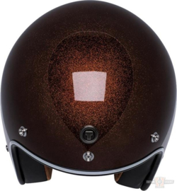 T-50 Torc 3/4 Open Face Helmet Rootbeer Mega Flake