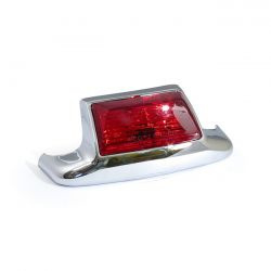 Rear Fender Tip with Light - RED lens - H-D