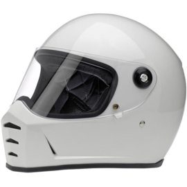 Biltwell - Lane Splitter Helmet - Gloss White (ECE)