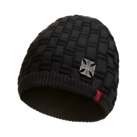 WCC METAL PATCH BEANIE BLACK