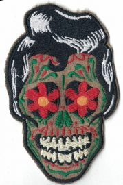 Patch - Elvis - Dia de los Muertos - Rockabilly