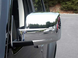 Dodge Nitro / Jeep Liberty Jeep Cherokee - Chrome Mirrors - Cap (2x)