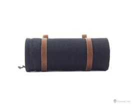 Travel Bag - Black Cordura / Brown Leather - ROLLER