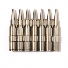 B159 - Belt Buckle - Rifle Bullets