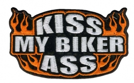 FREE Patch - KISS MY BIKER ASS - GRATIS