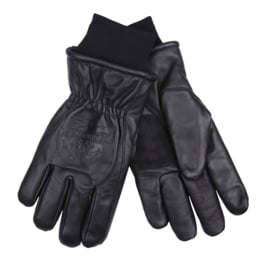 Black Leather Gloves - Waterproof - Fostex Originals