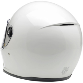 Biltwell - Lane Splitter Helmet - Gloss White (DOT)