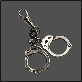 Zipper Pull - Handcuffs