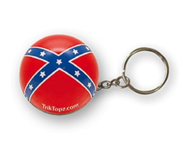 Keychain - TrikTopz - Rebel Flag