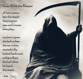 The Reaper - embroided patch - Fear the Reaper