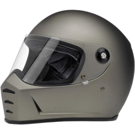 Biltwell - Lane Splitter Helmet - Flat Titanium (ECE)