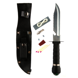 Survival Knife - Basic - Black