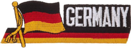 055 - PATCH - Waving German flag - GERMANY - Deutsche Flagge - Deutschland