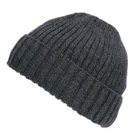 Beanie - Lined - Cold Weather - Dark Grey