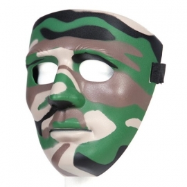 Face Mask - Full - Assault Team - Camouflage Green