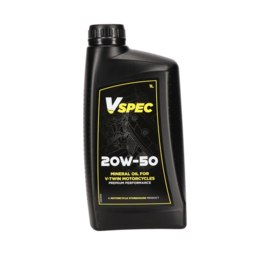 Oil - Mineral Formula V-twin - SAE20W50 -  1 ltr