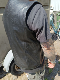 Croco MC Vest - Side Zippers